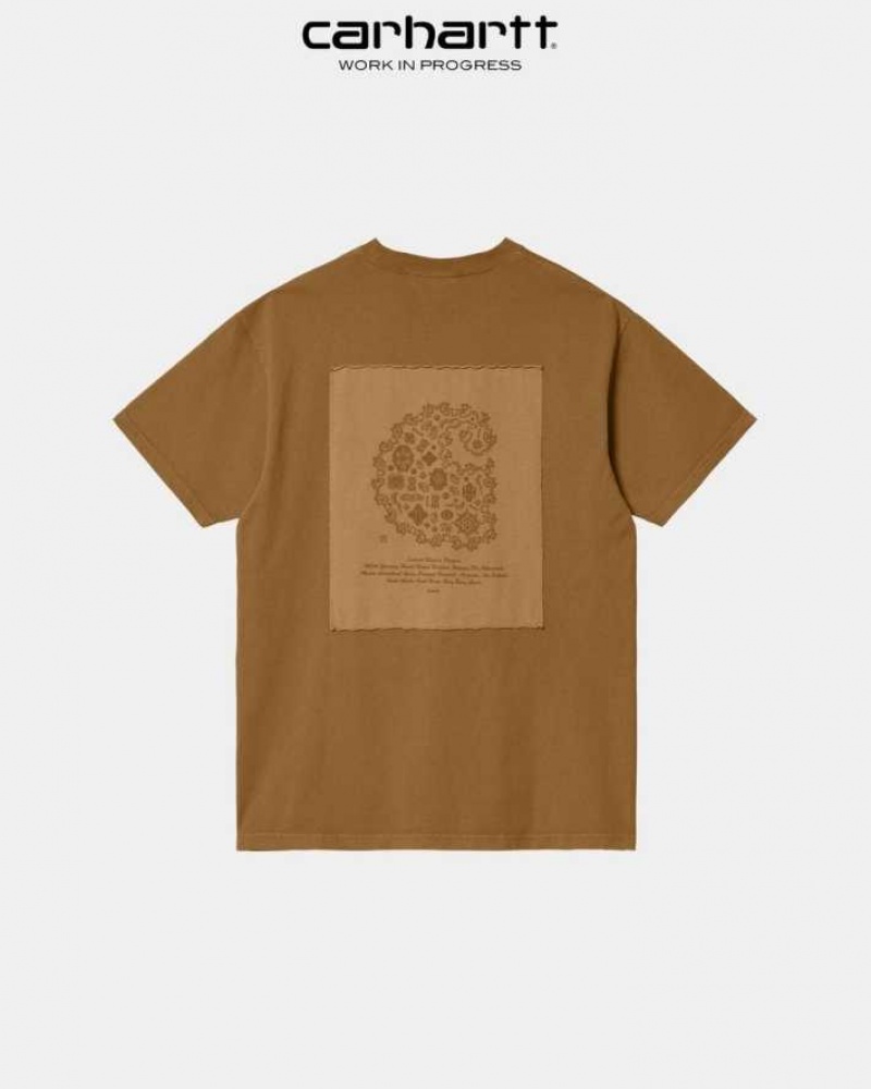 Carhartt Wip Verse Patch T-Shirt Bruna | SE0001072