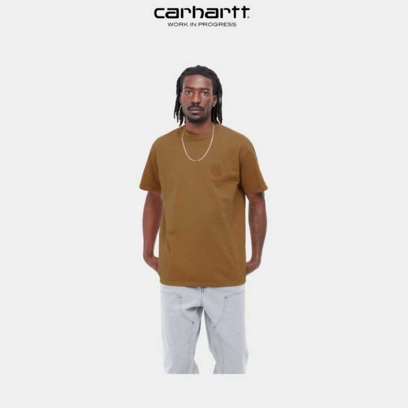 Carhartt Wip Verse Patch T-Shirt Bruna | SE0001072