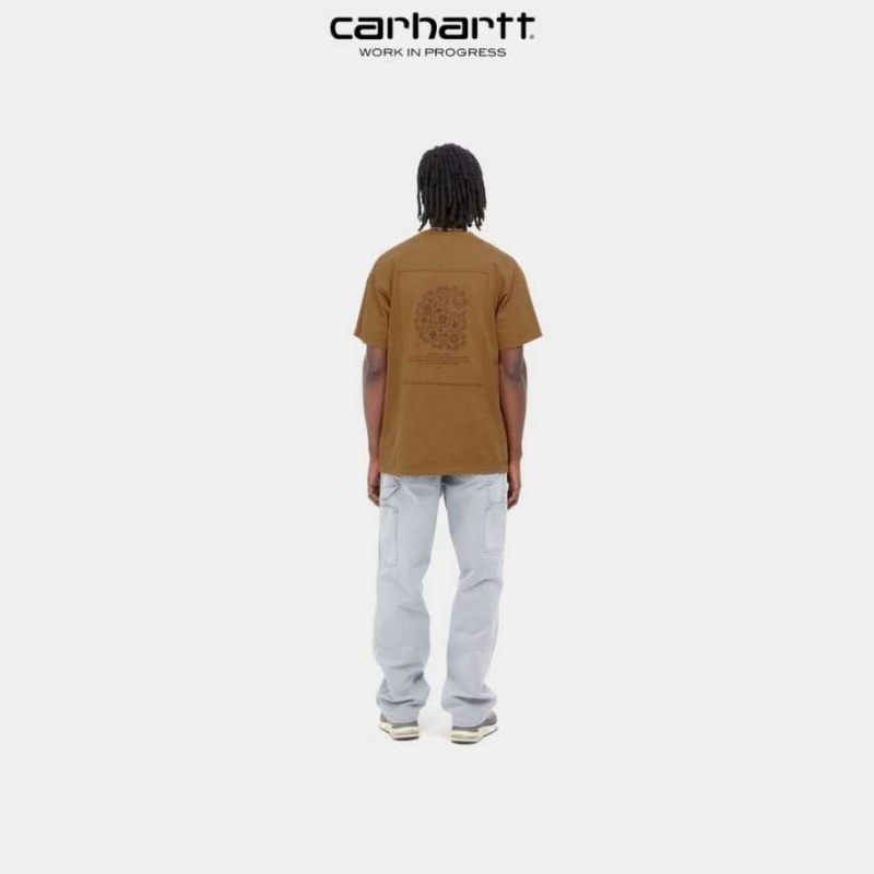 Carhartt Wip Verse Patch T-Shirt Bruna | SE0001072