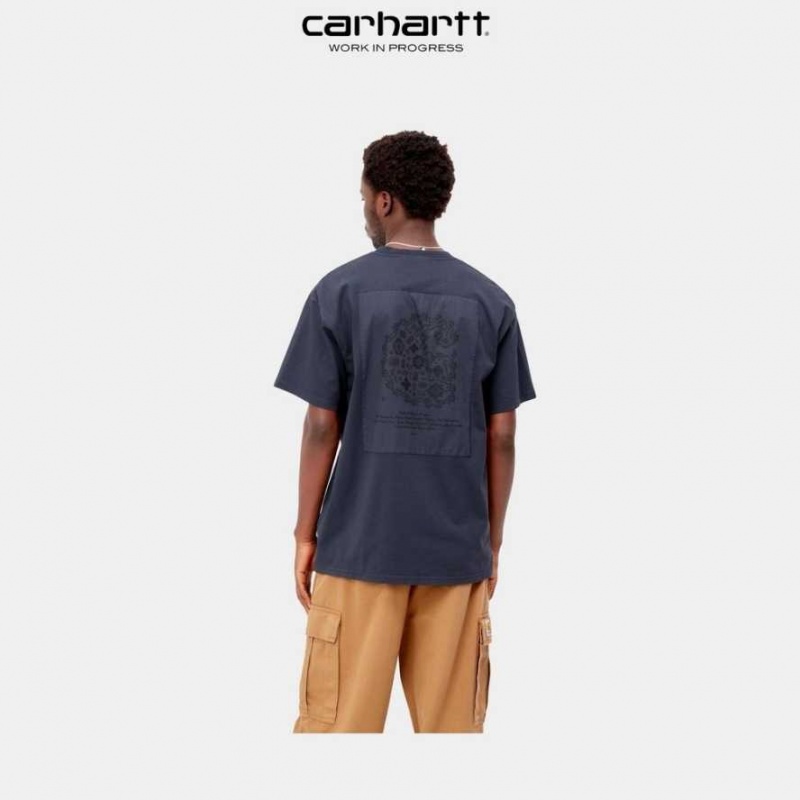 Carhartt Wip Verse Patch T-Shirt Enzian | SE0001073