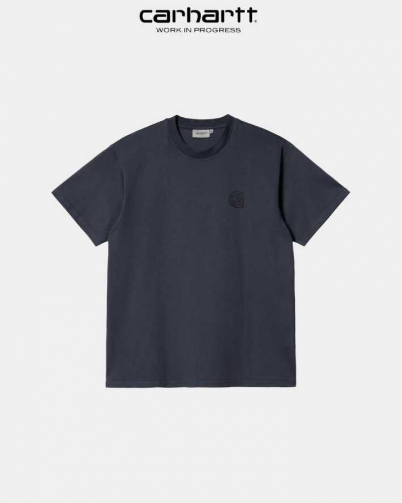 Carhartt Wip Verse Patch T-Shirt Enzian | SE0001073