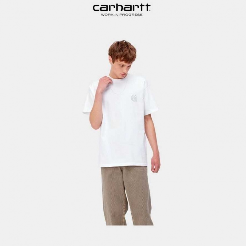 Carhartt Wip Verse Patch T-Shirt Vita | SE0001071