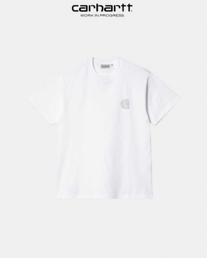 Carhartt Wip Verse Patch T-Shirt Vita | SE0001071