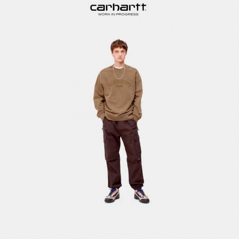 Carhartt Wip Verse Script Sweatshirt Bruna | SE0000371