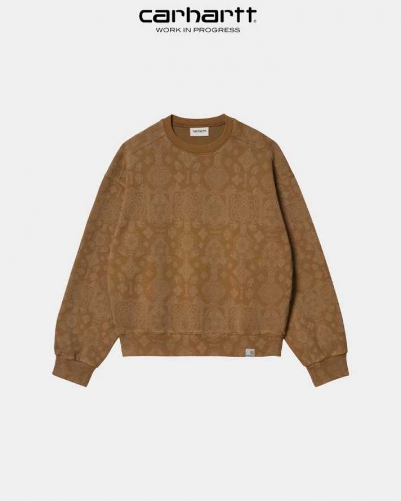 Carhartt Wip Verse Sweatshirt Bruna | SE0000376