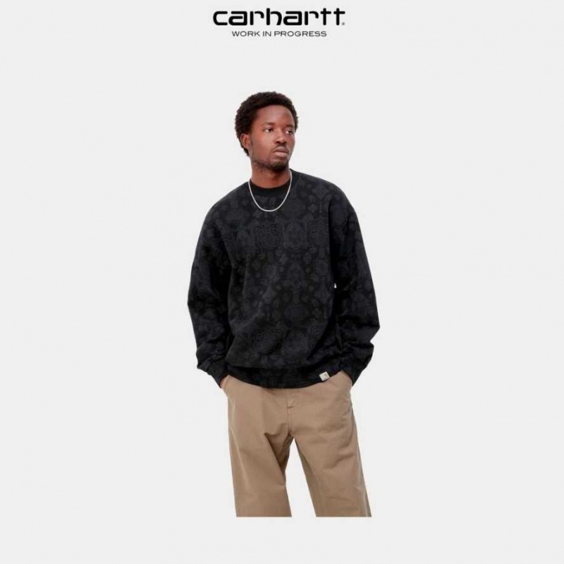 Carhartt Wip Verse Sweatshirt Svarta | SE0000377