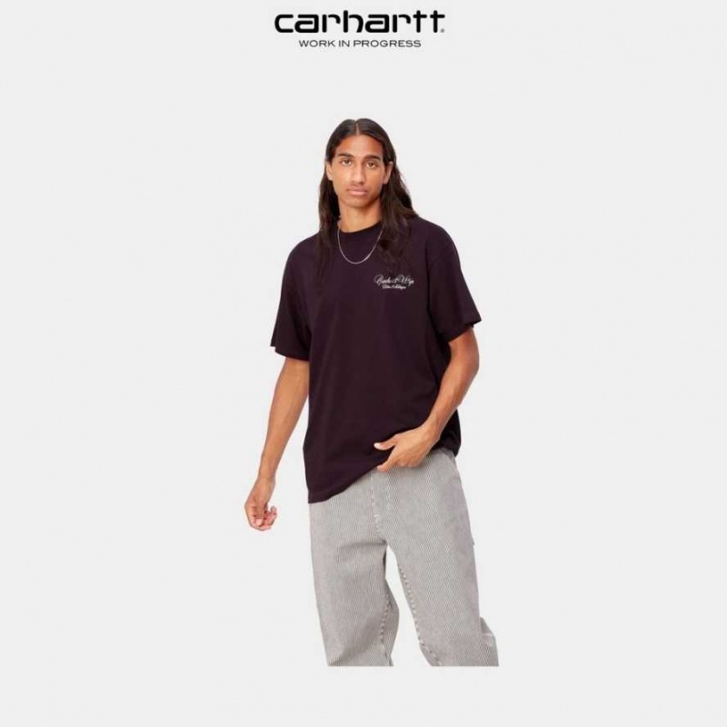 Carhartt Wip Vino T-Shirt Mörk | SE0001079