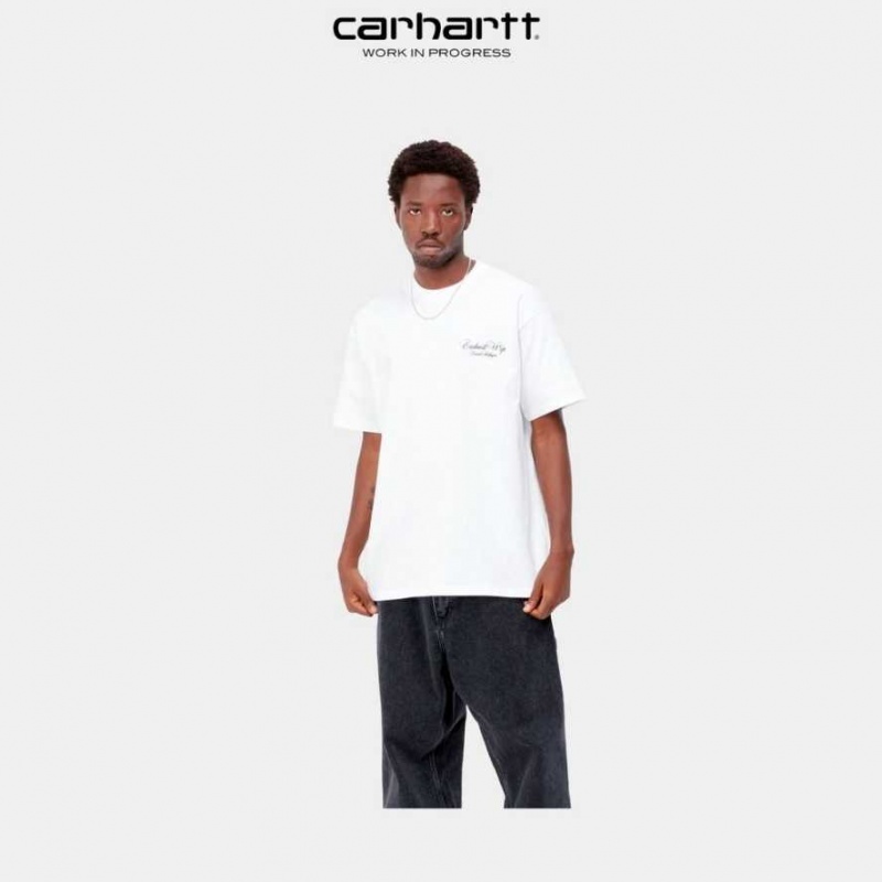 Carhartt Wip Vino T-Shirt Vita | SE0001078