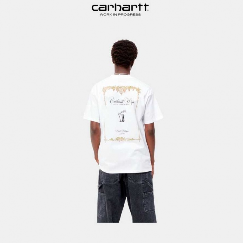 Carhartt Wip Vino T-Shirt Vita | SE0001078