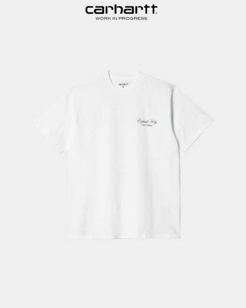 Carhartt Wip Vino T-Shirt Vita | SE0001078