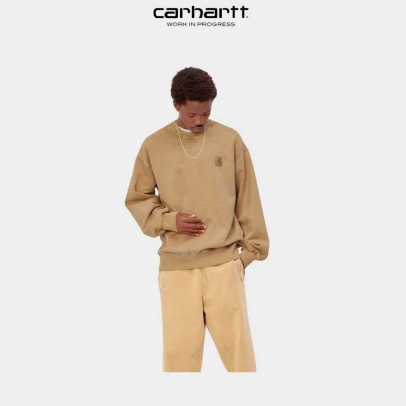 Carhartt Wip Vista Sweatshirt Bruna | SE0000379