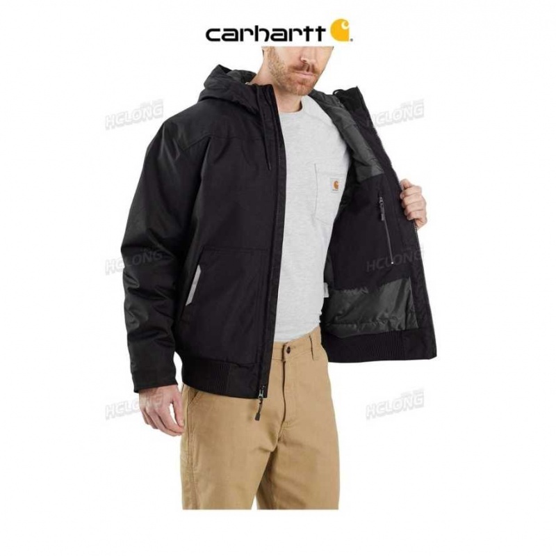 Carhartt Yukon Extremes Loose Fit Insulated Active Jac Svarta | SE0000168